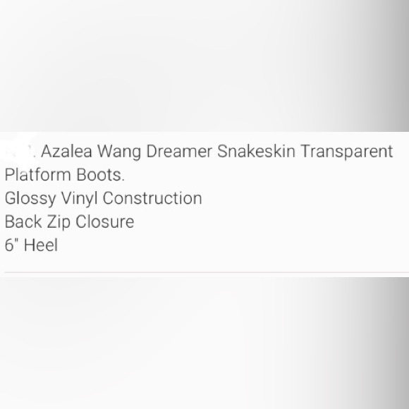 Platform Boots by Azalea Wang dreamer size 6.5 - Picture 5 of 8